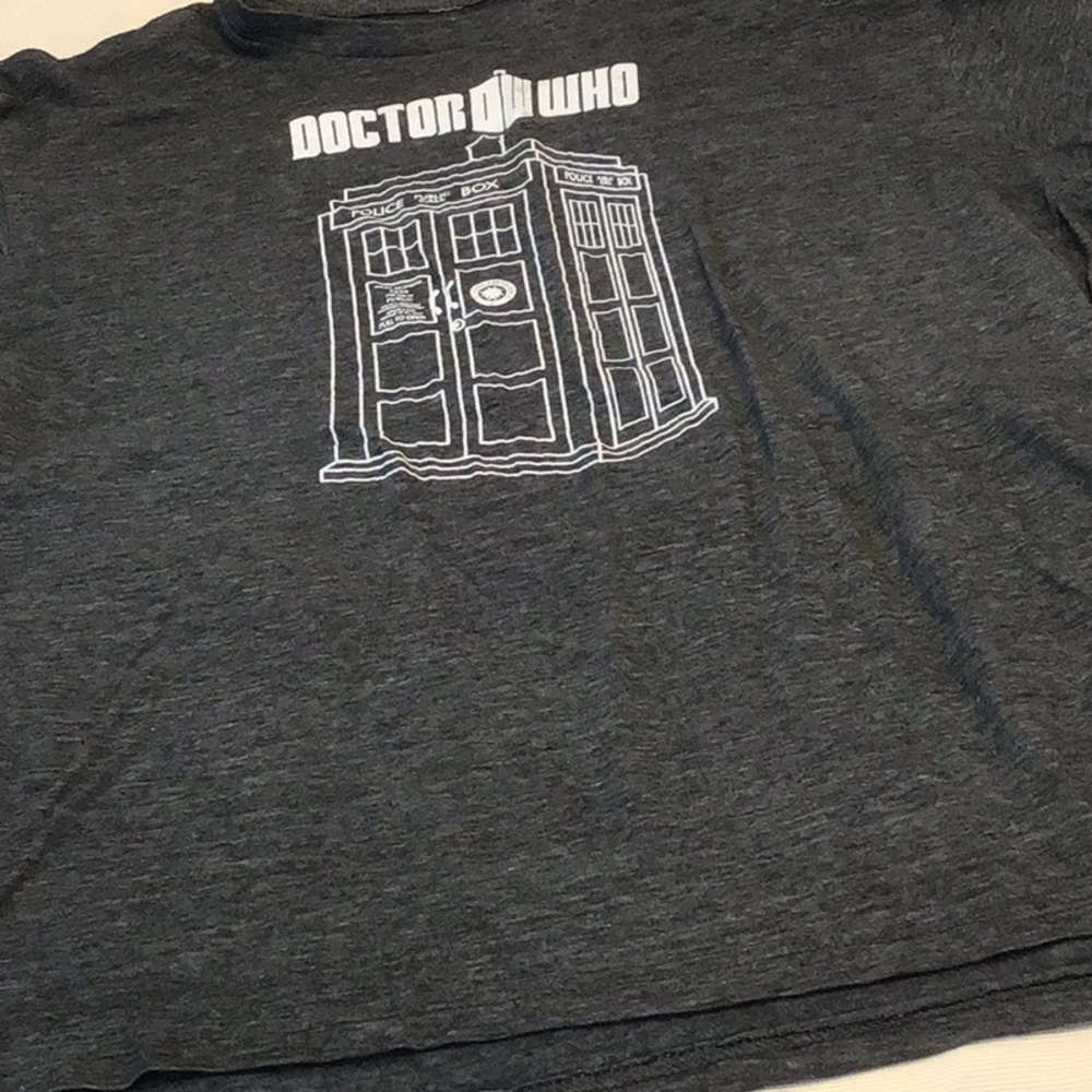Doctor Who gray T-Shirt